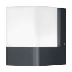 Ledvance Smart+ Wifi Wall Light Cube Dark Grey Outdoor 9.5W 500lm - 830 Warm White | RGBW - Dimmable