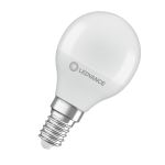 Ledvance Classic LED E14 Ball Frosted 4.9W 470lm - 827 Extra Warm White | Replaces 40W