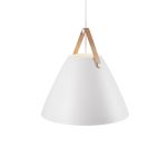DFTP by Nordlux Pendant Strap 48 White - Metal | E27 Max 40W