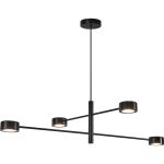 Nordlux LED Pendant Clyde Black 20W 350lm 120D - 827 Extra Warm White | 3-Step Dimmable