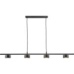 Nordlux LED Pendant Rail Clyde Black 20W 350lm 120D - 827 Extra Warm White | 3-Step Dimmable