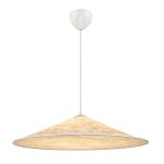 DFTP by Nordlux Hill 85 Pendant Textile and Metal White | Suitable for 3x E27