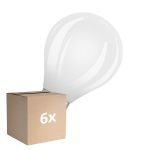 Multipack 6x Osram Classic LED E14 Ball Filament Frosted 5.5W 806lm - 840 Cool White | Dimmable - Replaces 60W