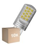 Multipack 10x Ledvance Performance LED Capsule Clear G9 4W 470lm - 827 Extra Warm White | Dimmable - Replaces 40W