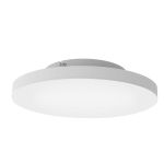 Eglo Connect.Z Smart Ceiling Light Turcona-Z Steel White 22.4W 2490lm - 827-865 Tunable White + RGB | Dimmable