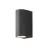 D'Lite Wall Light Vossem Aluminium Black Up & Down| IP54 - Suitable For 2x GU10