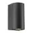 Nordlux Canto Wall Light Aluminium Black Up & Down | Suitable for 2x GU10