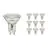 Multipack 10x Noxion LED Spot GU10 PAR16 4.8W 450lm 36D - 827 Extra Warm White | Replaces 50W