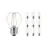 Multipack 10x Philips Corepro LED Lustre E27 Ball Filament Clear 2W 250lm - 827 Extra Warm White | Replaces 25W