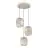 Eglo Pendant Romazzina Steel Sandy | Suitable for 3x E27