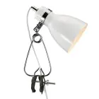 Nordlux Table Lamp Cyclone Clamp Metal White | Suitable for 1x E14