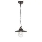 Nordlux Luxembourg Pendant Metal and Glass Rusty | IP33 - Suitable for E27
