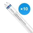 Multipack 10x Philips LED Tube T8 MASTER (HF) High Output 14W 2100lm - 865 Daylight | 120cm - Replaces 36W
