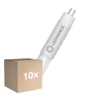 Multipack 10x Ledvance LED Tube T5 AC Mains P Mains (AC) High Efficiency 11W 1700lm - 840 Cool White | 85cm - Replaces 21W